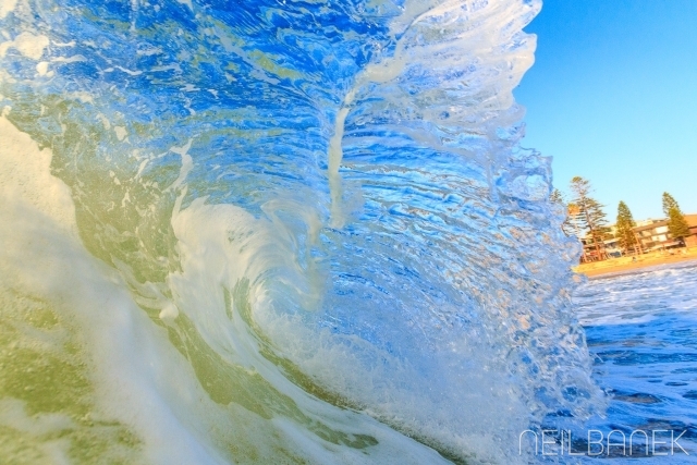 Clean waters in Dee Why